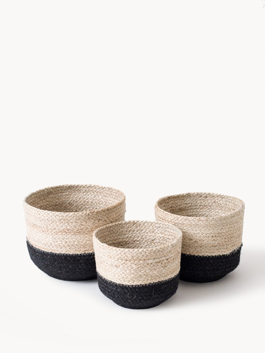 Naiya Handwoven Jute Bin