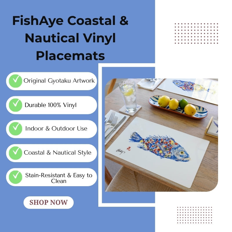 African Pompano Placemat | Handmade Placemat