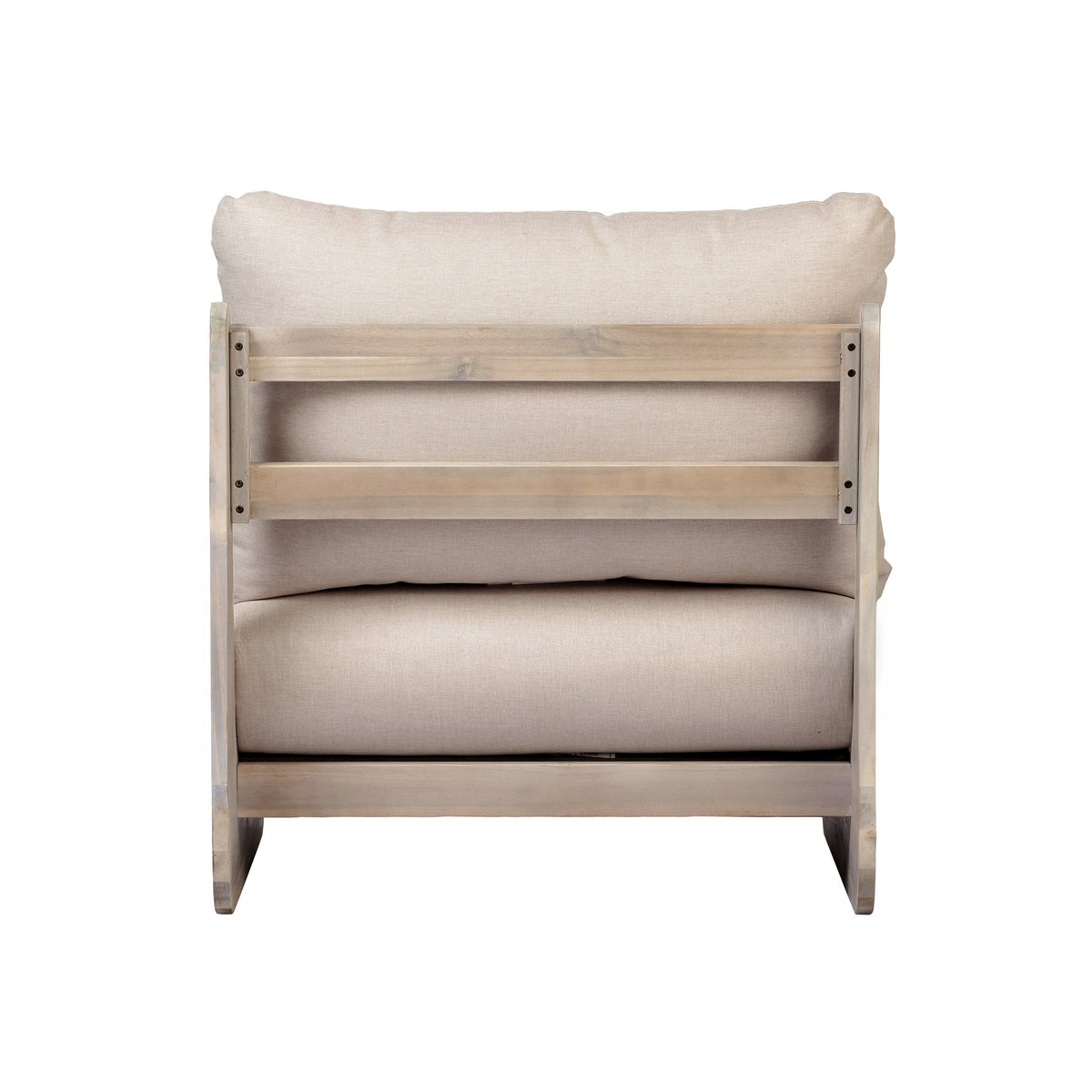 Acacia Wood Outdoor Club Chair