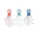Wooden Octopus Coastal Wall Decor