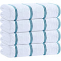 Striped Blue Beach Towel