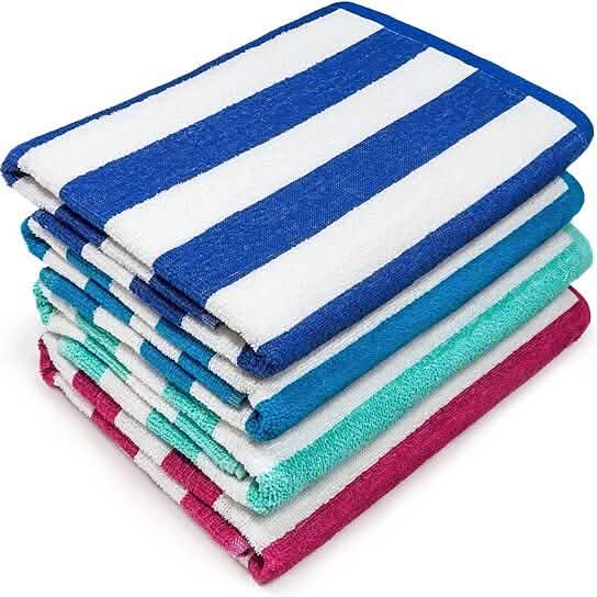 Striped Cabana Beach Towels