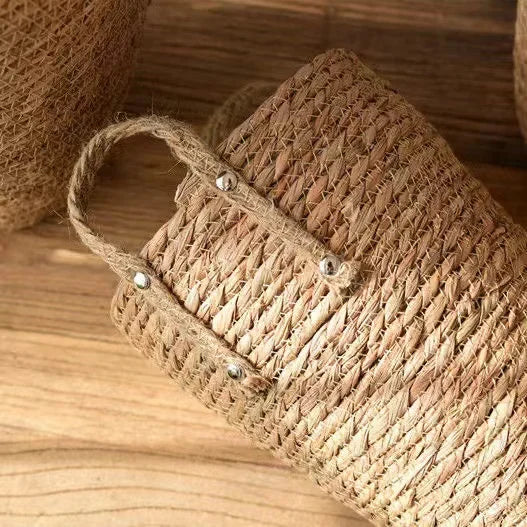 Tall Woven Planter & Storage Basket