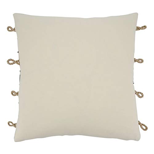 Navy Nautical Coastal Throw Pillow