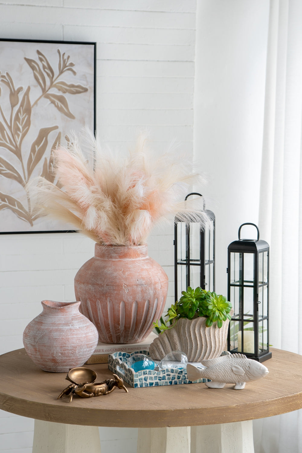 Textured Nautilus Shell Planter