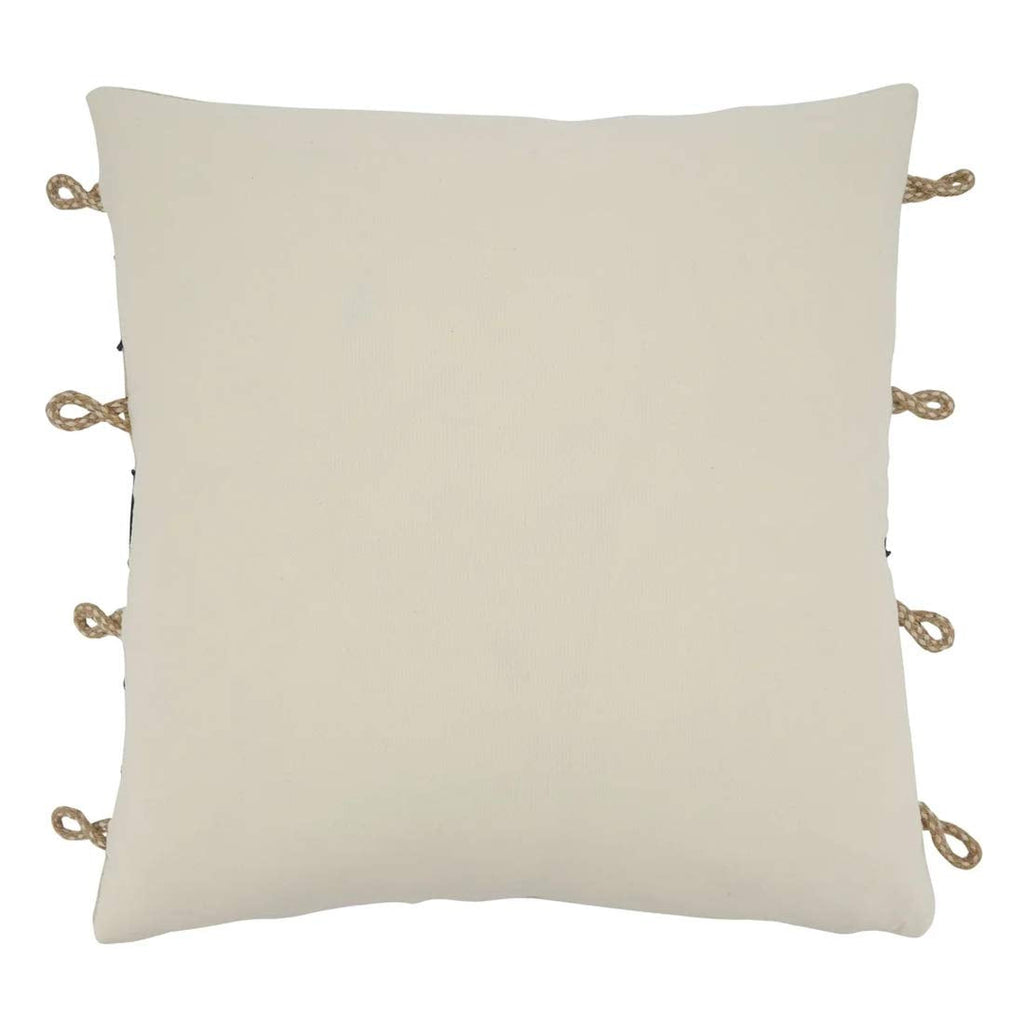 Navy Nautical Coastal Throw Pillow