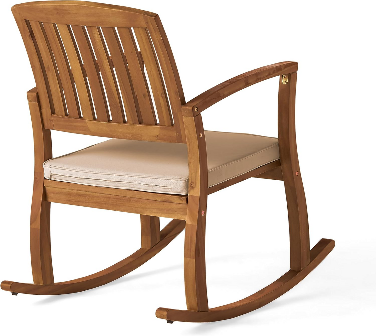 Selma Acacia Wood Outdoor Rocking Chairs – Set of 2