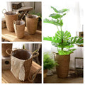 Tall Woven Planter & Storage Basket