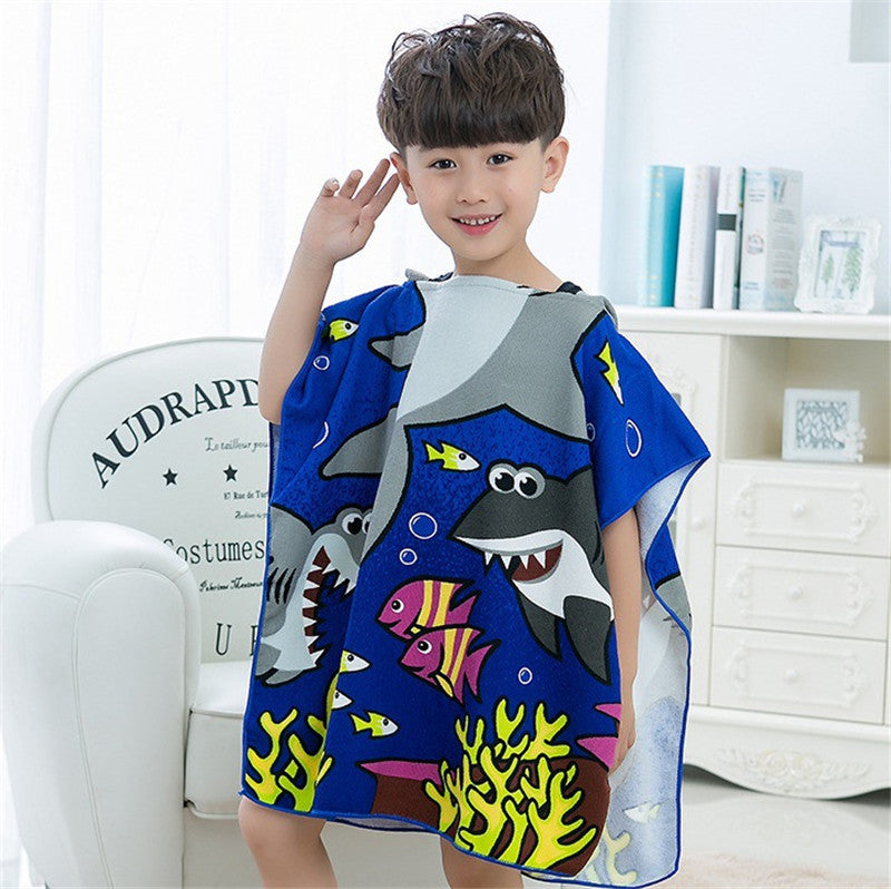 Hooded Animal Beach Towel for Kids