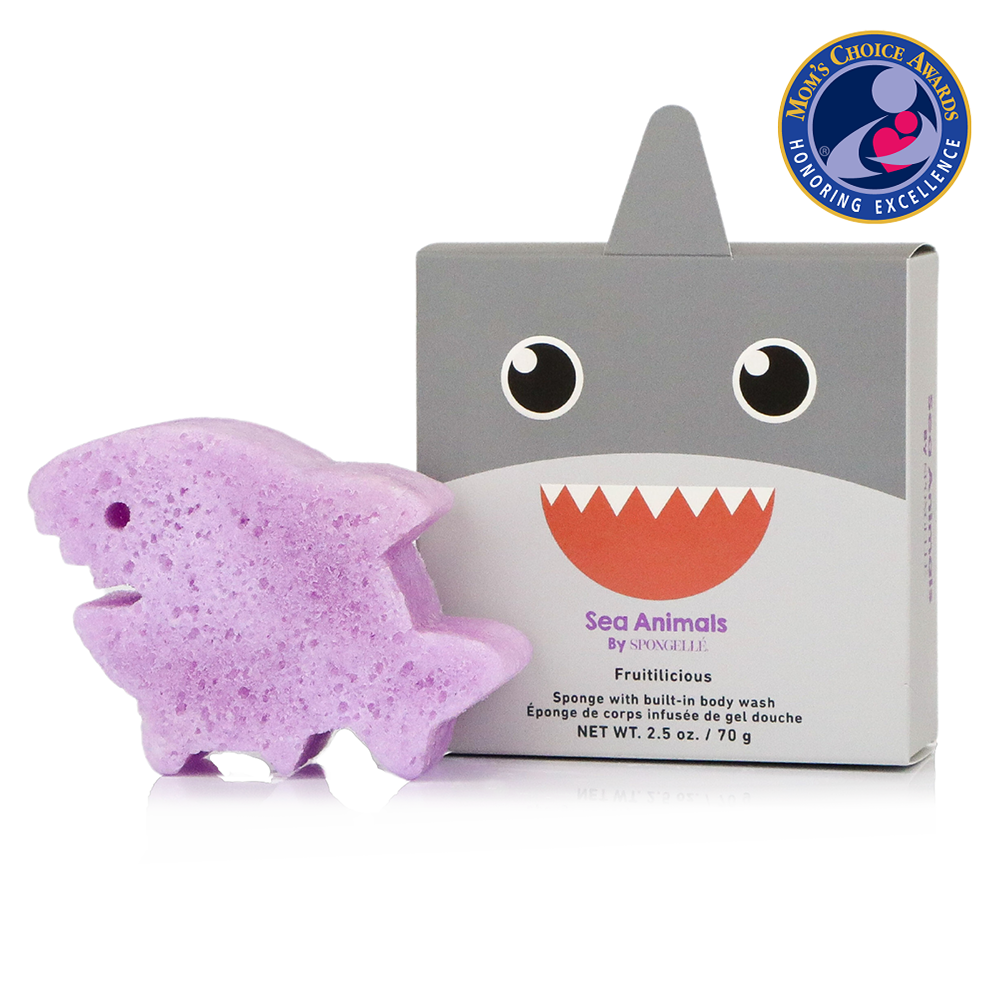 Spongellé® Sammy Shark Body Wash Infused Buffer