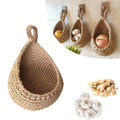 Boho Woven Hanging Produce Basket