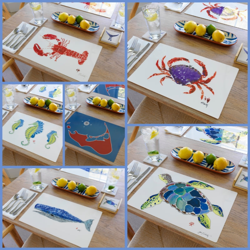 African Pompano Placemat | Handmade Placemat