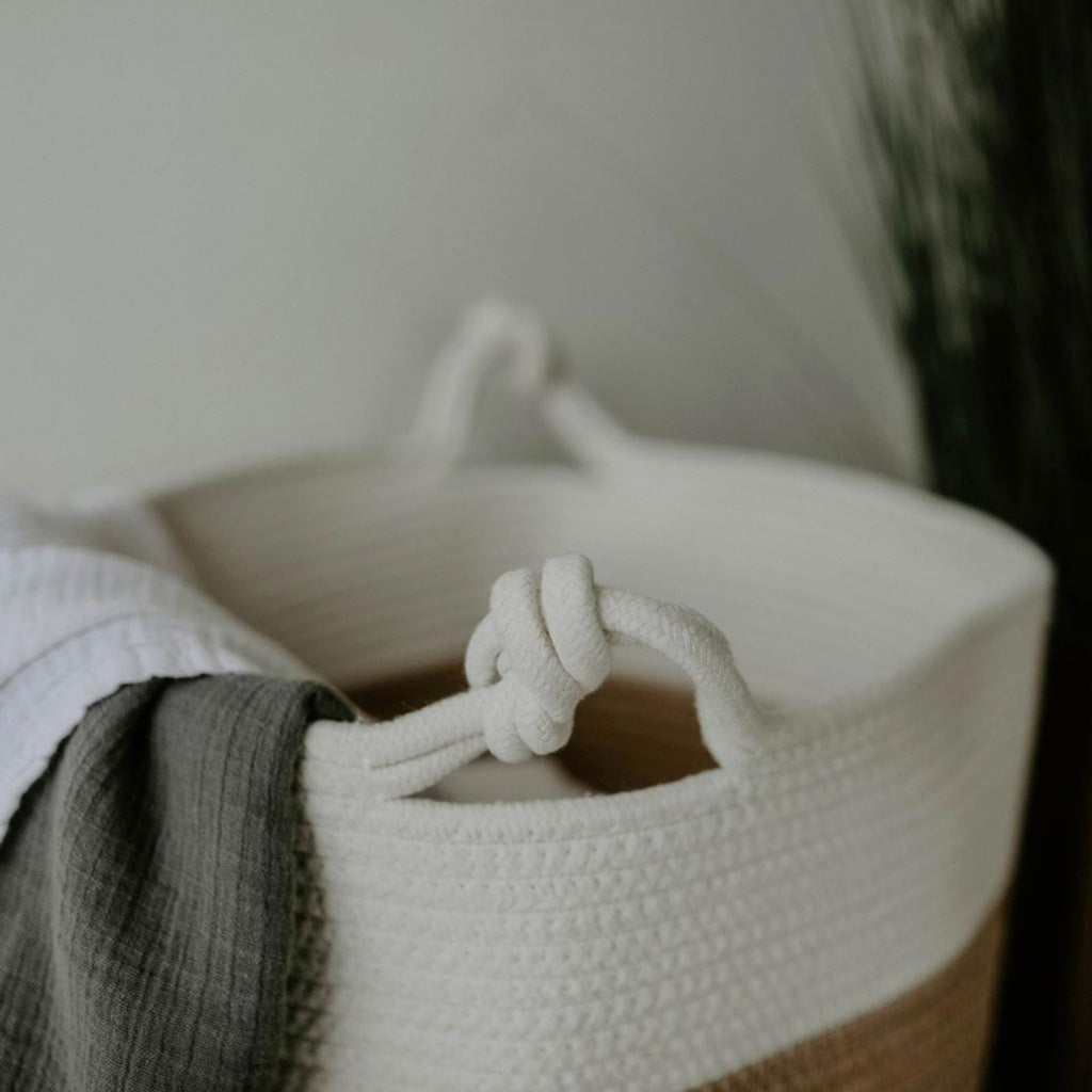 Natural Rope Storage Basket
