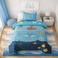 Ocean Life Coastal Quilt Set