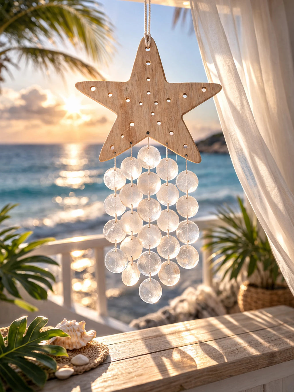 Coastal Sea Life Wind Chime