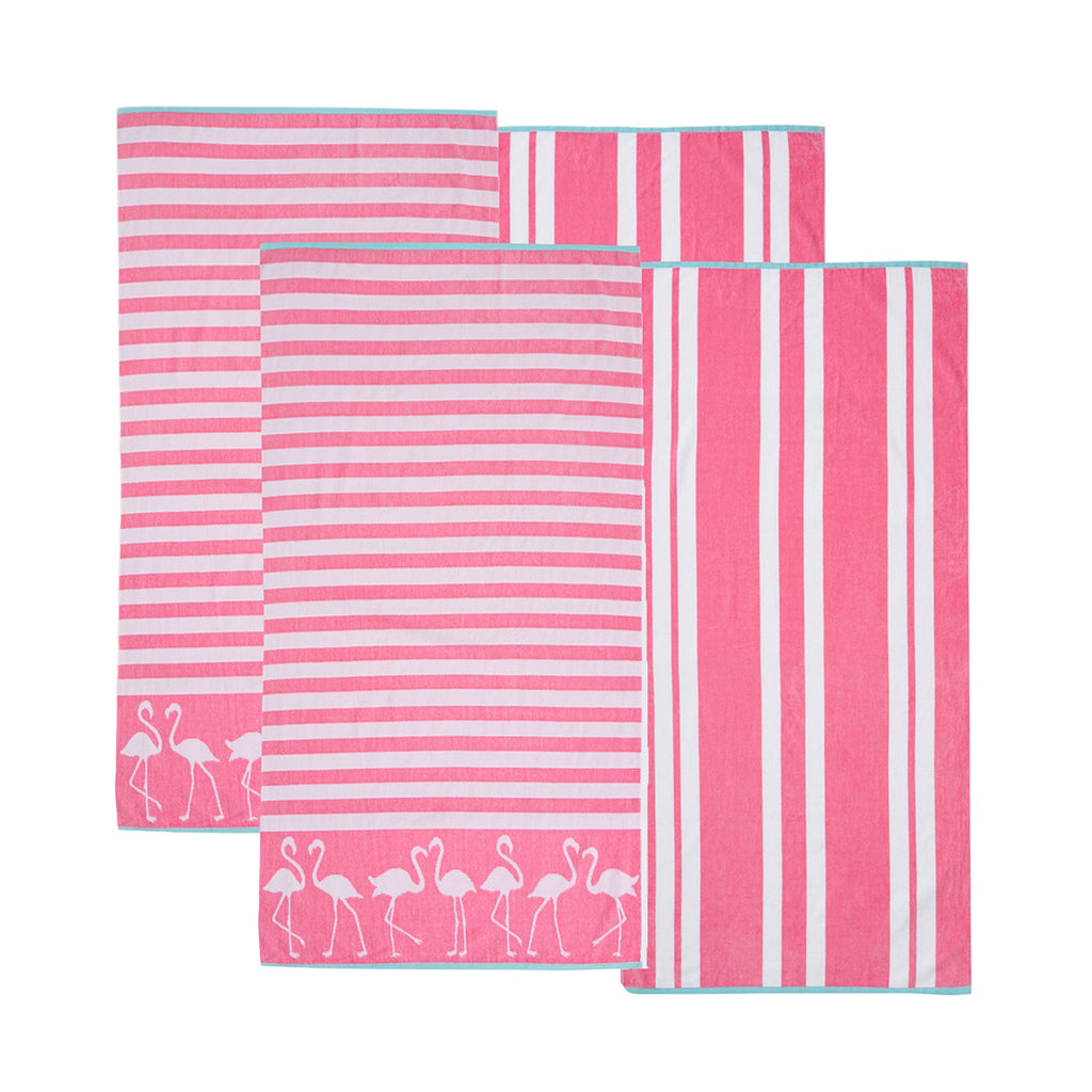 Maui Cotton Velour Beach Towels – Set of 2