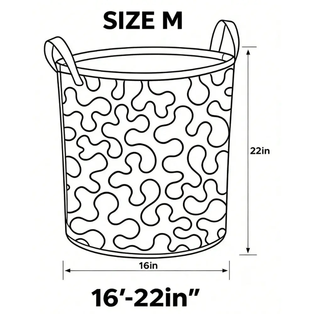 Coastal Turtle Quilted Laundry Basket