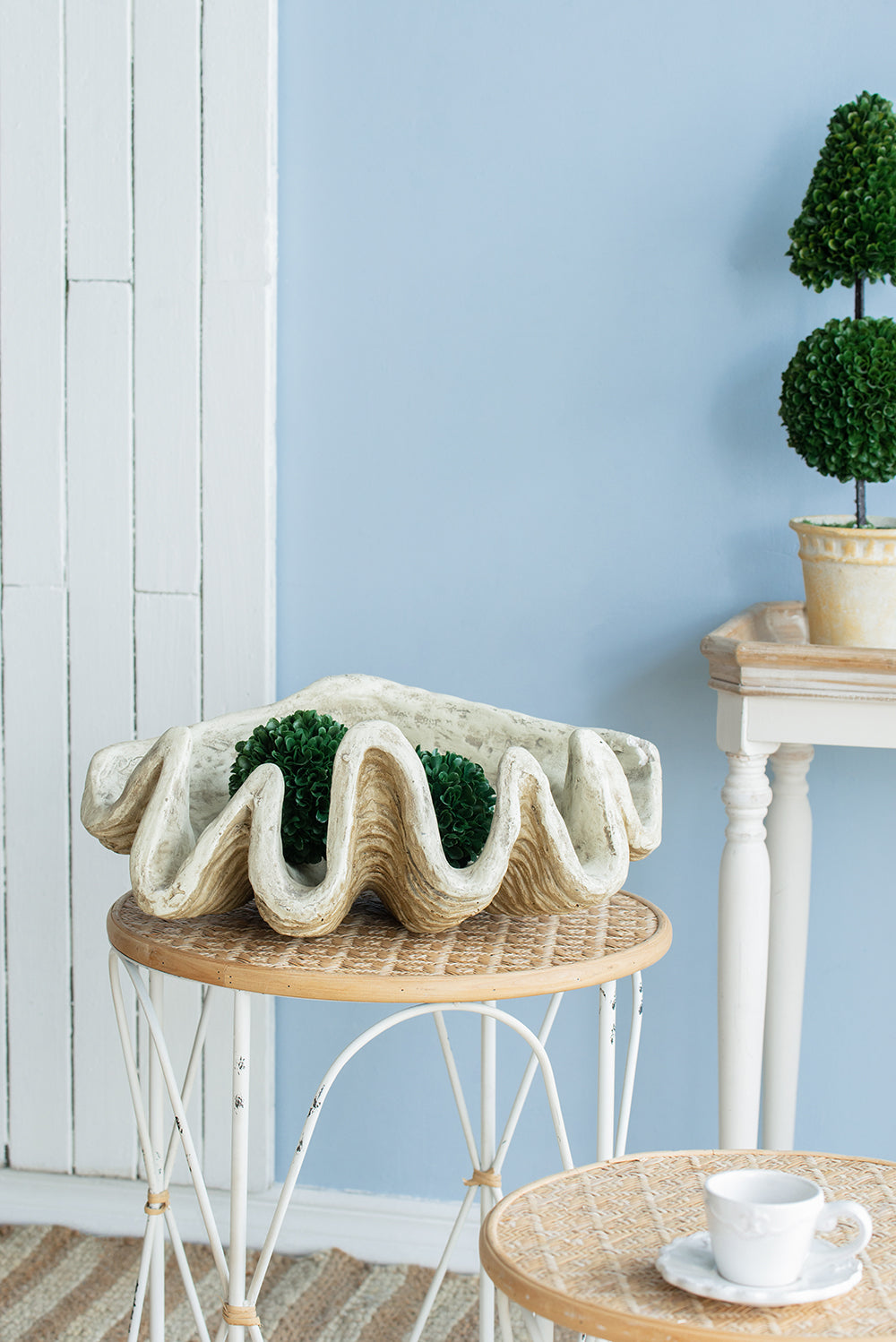 Coastal Clam Shell Accent