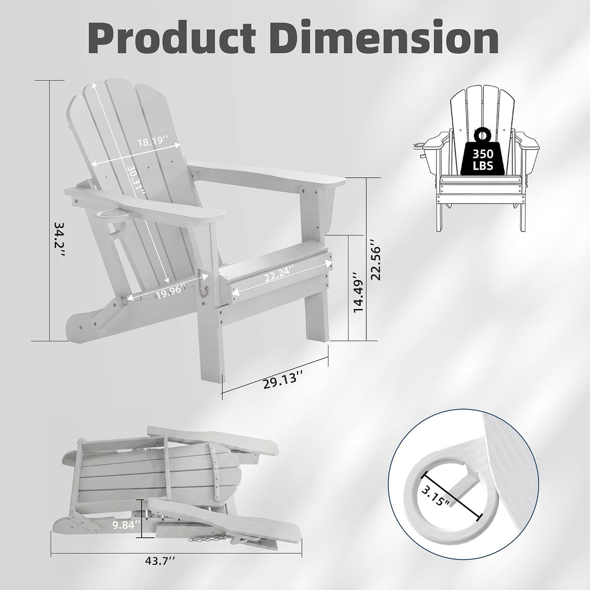 Adirondack Chairs – Set of 2