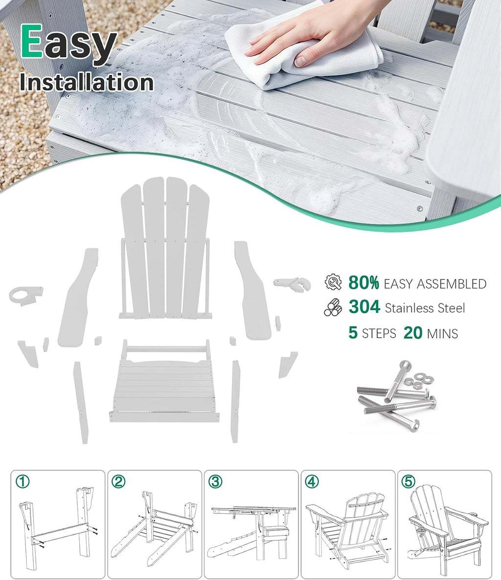 Adirondack Chairs – Set of 2