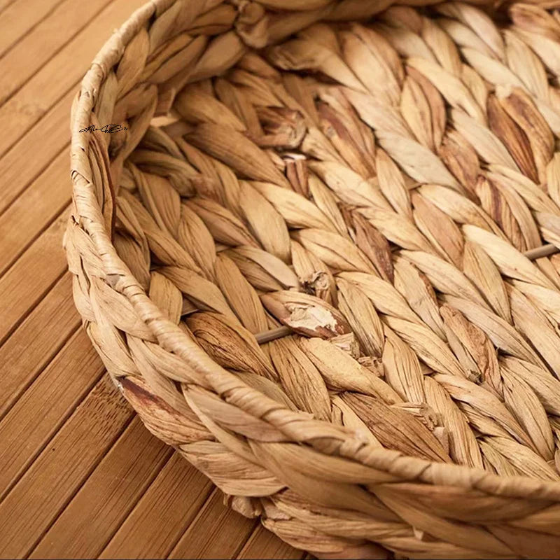 Handwoven Water Hyacinth Tray