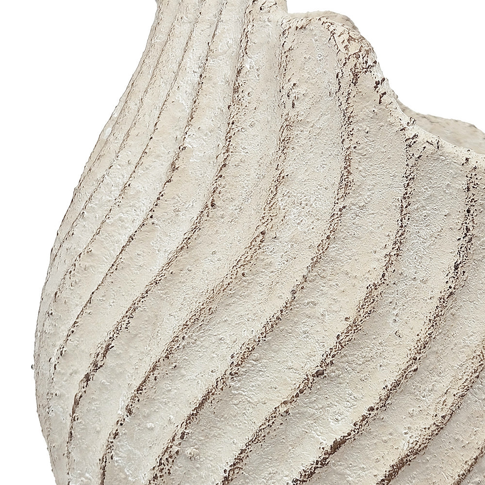 Textured Nautilus Shell Planter