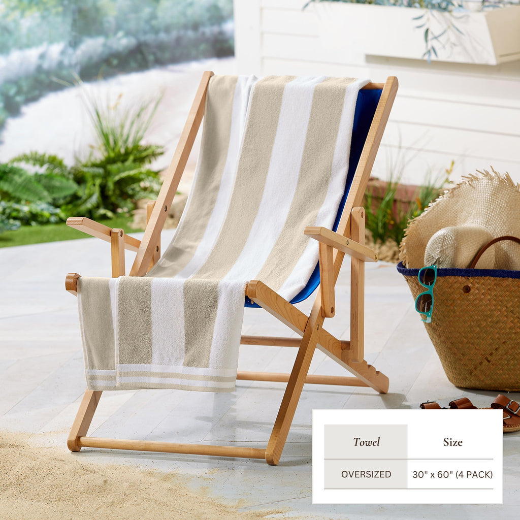 Striped Cabana Beach Towel – Edgartown Collection