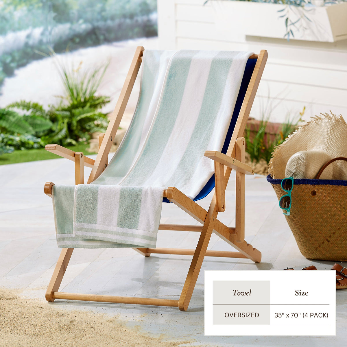 Striped Cabana Beach Towel – Edgartown Collection