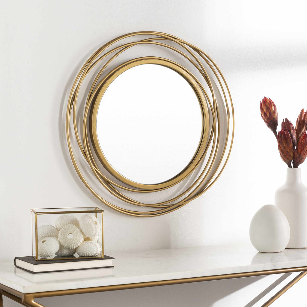 Monamon Gold Frame Mirror