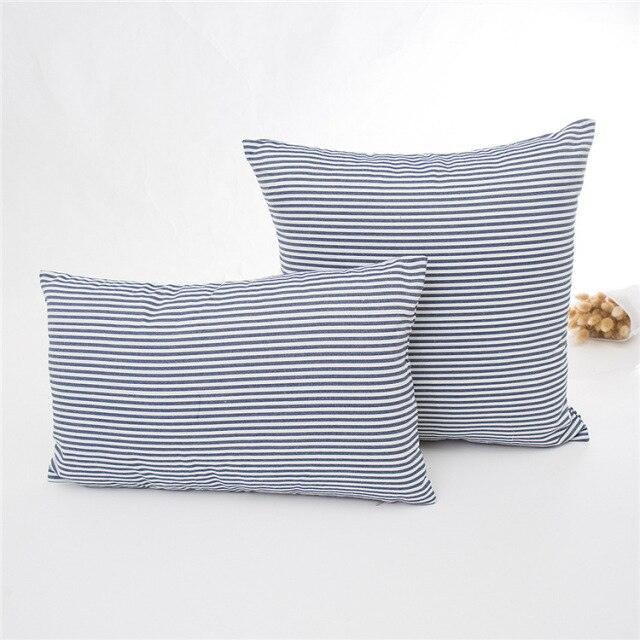 Classic Nautical Coastal Pillow Cover