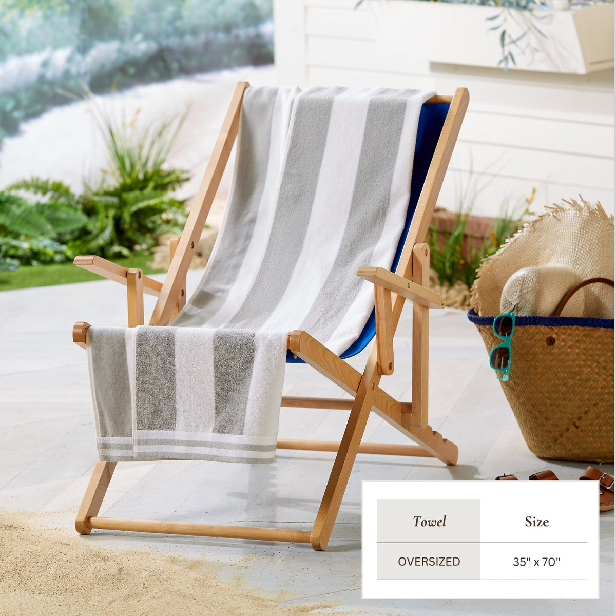 Striped Cabana Beach Towel – Edgartown Collection