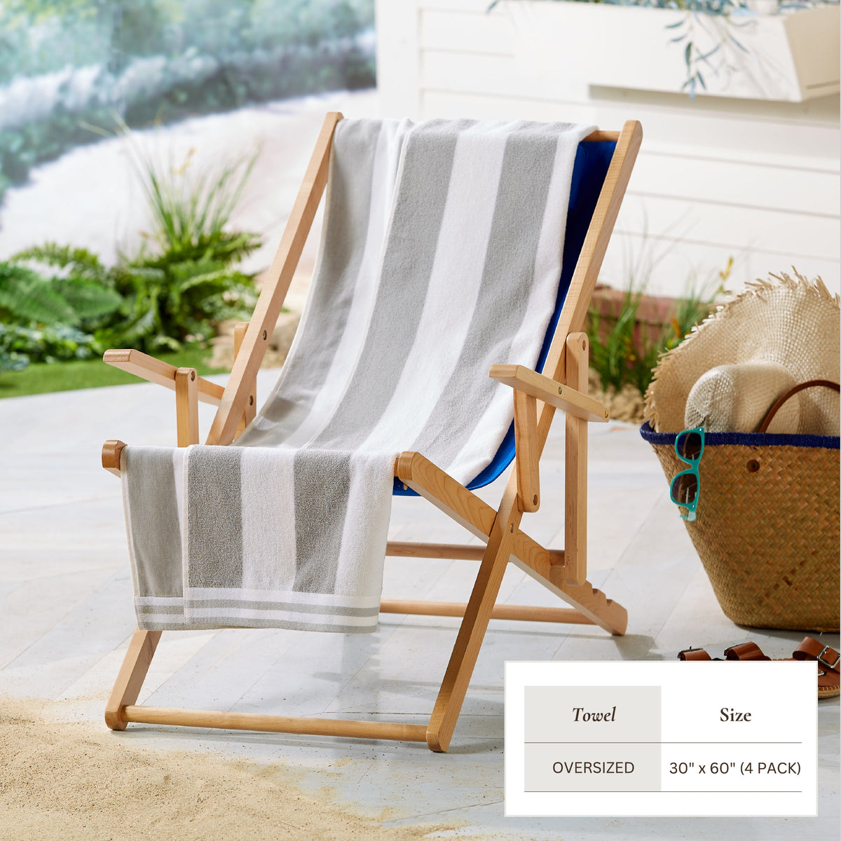 Striped Cabana Beach Towel – Edgartown Collection