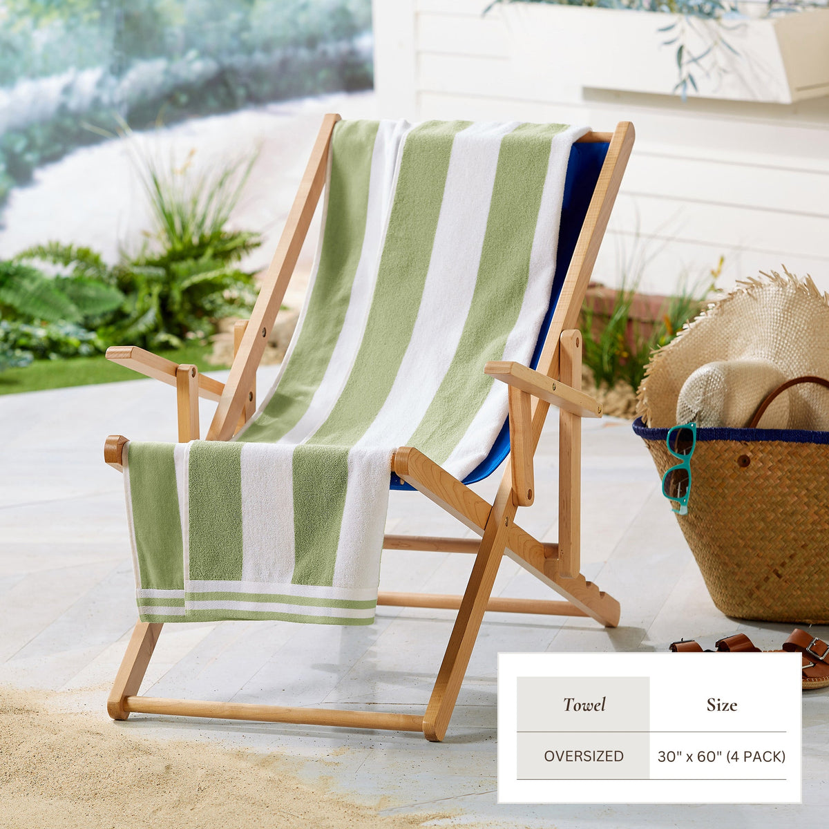 Striped Cabana Beach Towel – Edgartown Collection