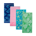 Maui Cotton Velour Beach Towels – Set of 2